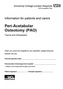 Peri Acetabular Osteotomy